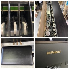 お薦め品‼️木製鍵盤‼️Bluetoothオーディオ搭載‼️ローランド 電子ピアノ HP605 2016年ハイグレード機種