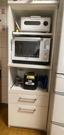 レンジボード　レンジラック　ニトリ　キッチン収納