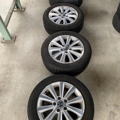 フォルクスワーゲン　ホイール　16インチ　205/55R16