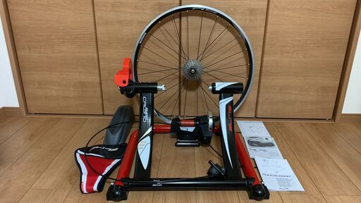 【値下げしました】ローラー台elite＋ホイールshimano＋カセットshimano