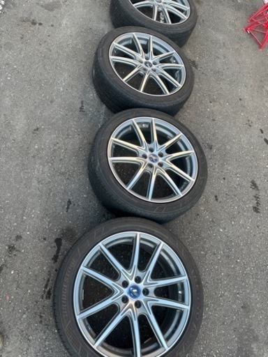 PCD100 5穴 18インチ レガシィに履いてました