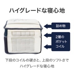 ⚠️大特価【超美品】クイーンベッドフレーム&マットレス