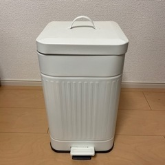 Galva スクエアダストBOX 12L マットホワイト　ゴミ箱①　