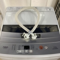 AQUA アクア 洗濯機 AQW-BK50F 2018年製 5㎏