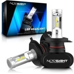 NOVSIGHT H4 LED ヘッドライト HI/LO切替 車...