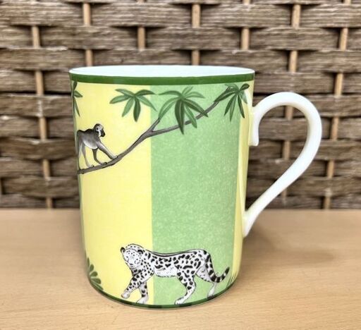 美品 本物 HERMES エルメス AFRICA アフリカ マグカップ 箱付き  