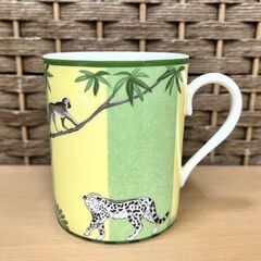 美品 本物 HERMES エルメス AFRICA アフリカ マグカップ 箱付き