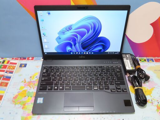 JC0310 富士通 ノートパソコン LIFEBOOK U938/S LTE Win11 良品 office2021
