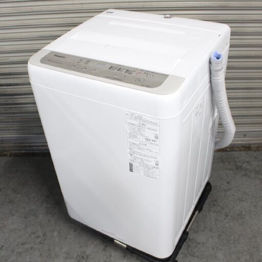 T847) 【良品】Panasonic 5kg 2020年製 NA-F50B13 全自動洗濯機 縦型洗濯機 パナソニック 家電 単身 一人暮らし ワンルーム