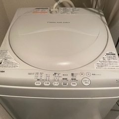 洗濯機　東芝AW42SM  2013年製造