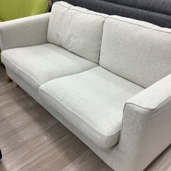 トレファク府中店】シギヤマ家具 2人がけソファー グレー