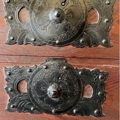 鍵付きアンティーク箪笥｜昭和レトロ