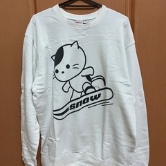 トレーナー 猫 中古品 XLサイズ