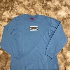 【希少品】supreme Woven Label L/S Top