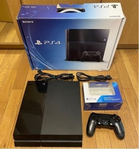 PlayStation4 500GB CUH-1000 ジェット・ブラック　ソフト付き　ジャンク
