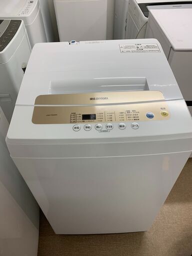 アイリスオーヤマ 洗濯機♡無料で配送及、設置、当日もOK★ 2021年製　IAW-T502EN 5キロ♡OYM006