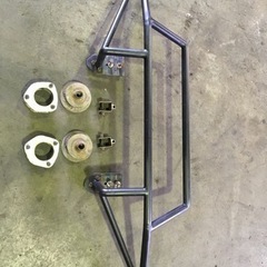 【取引中】サクシード　グリルガードとリフトアップキットのセット