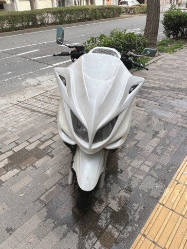 マジェスティ YAMAHA マジェc ホワイト　実働　カスタム　早い者勝ち