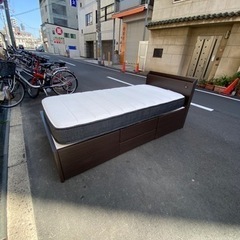 ? 大阪市内配達設置無料 ?シングルベッドマットレスセット?