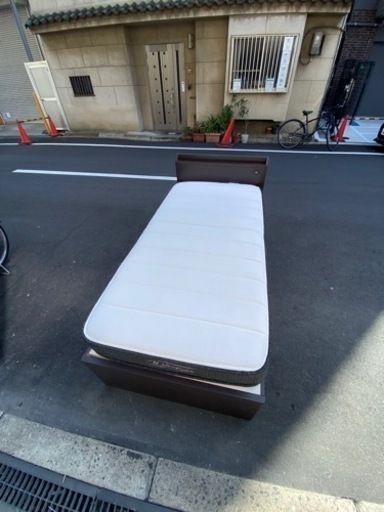大阪市内配達設置無料 シングルベッドマットレスセット