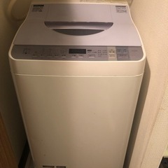 【譲ります】SHARP洗濯機【3月27日引取希望】