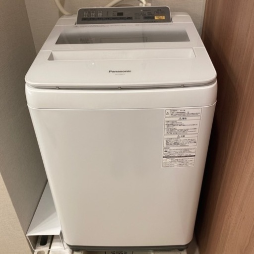 美品❣️】Panasonic 縦型洗濯乾燥機 エコナビ 洗濯8Kg乾燥2,4Kg NA
