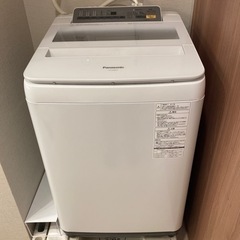  【美品❣️】Panasonic 縦型洗濯乾燥機　エコナビ　洗濯...
