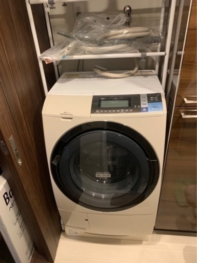 【お値下げ中！】HITACHI ドラム式洗濯機　10kg 風アイロン