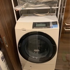 お値下げ中！】HITACHI ドラム式洗濯機 10kg 風アイロン
