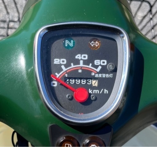 506. 動画あり ホンダ スーパーカブ 3速 FI 原付 バイク 50cc 車体