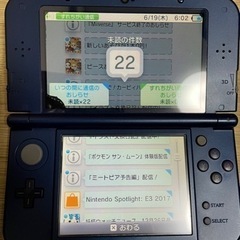 New3DSLL  本体　メタリックブルー　 Newニンテンドー...