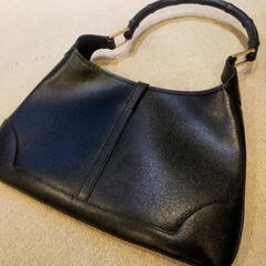 GUCCI カンデンスキー ハンドバッグ レザー バンブーハンドル