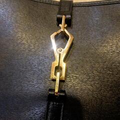 GUCCI カンデンスキー ハンドバッグ レザー バンブーハンドル