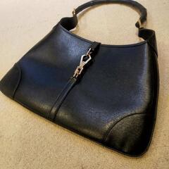 GUCCI カンデンスキー ハンドバッグ レザー バンブーハンドル