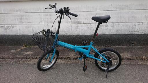 折りたたみ自転車 6段変速