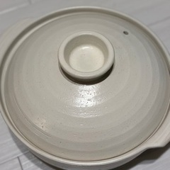 【3月中】土鍋　ファミリーサイズ(2-4人) 白