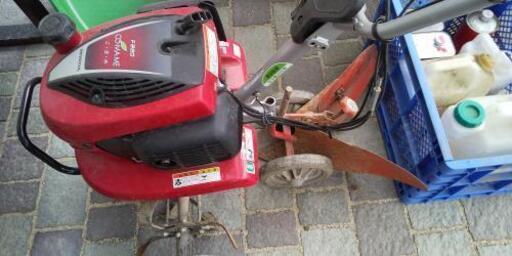 耕運機、草刈機、丸ノコ、電気カンナ等