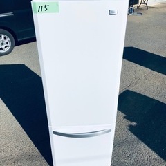 ②115番 Haier✨冷凍冷蔵庫✨JR-NF170V‼️