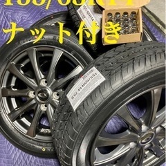 「商談中」㉓155/65R14新品ヨコハマタイヤ4本と中古ホイー...