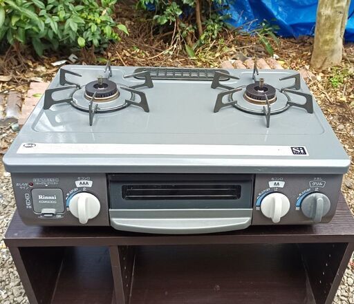 ☆美品‼お届け可!☆ リンナイ ガステーブル ガスコンロ KGM563DGL LP