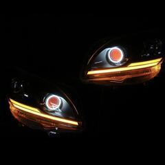 マークXジオ 極光工房カスタムヘッドライト