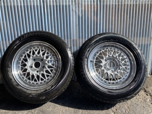 BBS 15インチ　オフセット45 114.3  205/65/15