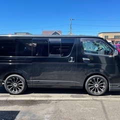 ハイエース、キャラバン、ホイール＋夏タイヤ