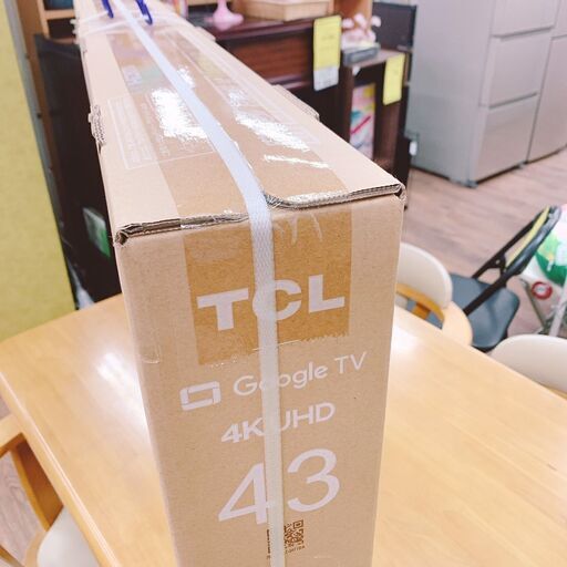 TLC　4Kテレビ　テレビ　43型