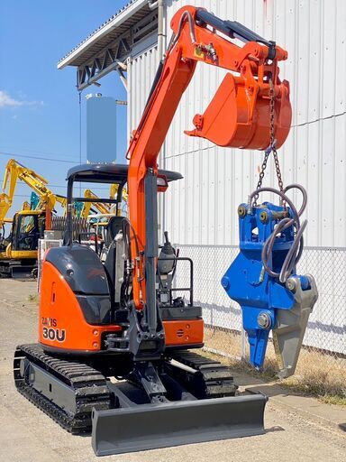 Z-0043】日立 ZX30U-5A ミニ油圧ショベル ユンボ バックホー 3t