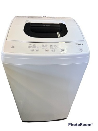 NO.250 【2021年製】HITACHI 日立全自動洗濯機 5kg NW-50F