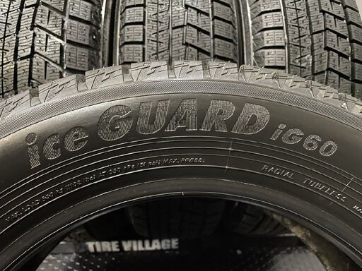 新品 YOKOHAMA ice GUARD iG60 185/60R15 15インチ スタッドレス 4本 2019年製 ヤリス フィット シエンタ ヴィッツ等　(JR439)クレジットカード QRコード決済可能