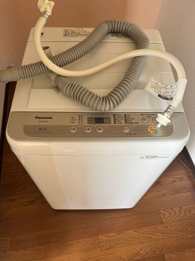 【C-438】Panasonic 洗濯機 NA-F50B12C 2018年製 中古 激安 通電確認済 一人暮らし