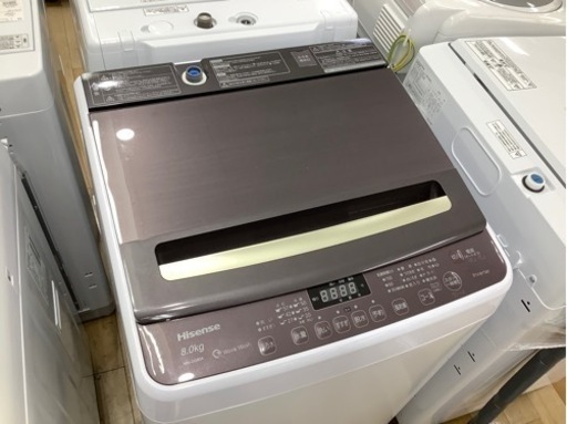 12ヶ月保証付き　Hisense　全自動洗濯機　【トレファクラパーク岸和田店】