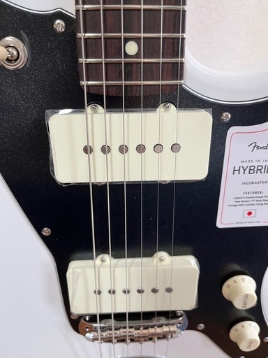 弦楽器、ギター fender Hybrid 2 jazzmaster artic white